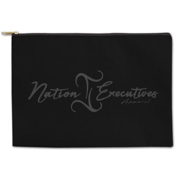 Custom Design Your Own Zipper Pouch - Large - 12.5" x 8.5"