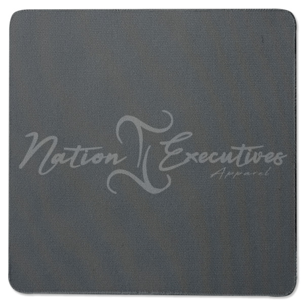 Custom Design Your Own Square Rubber Backed Coaster - Single