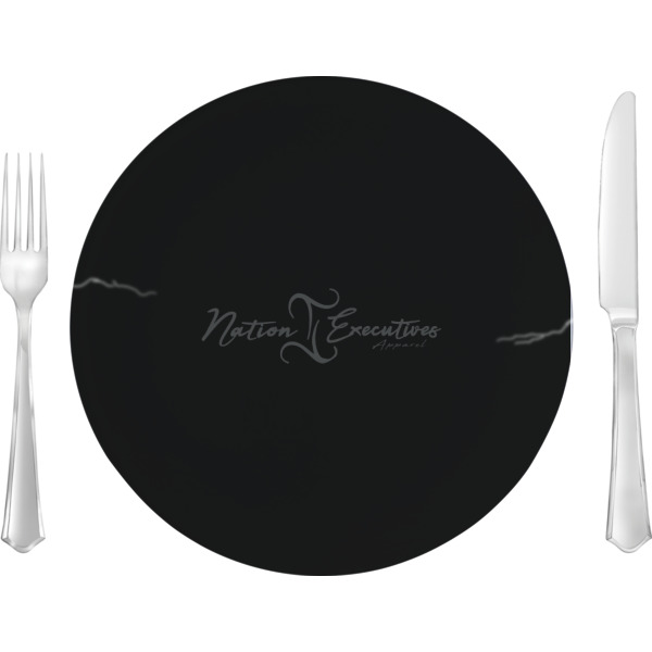 Custom Design Your Own Glass Lunch / Dinner Plate 10" -  Single