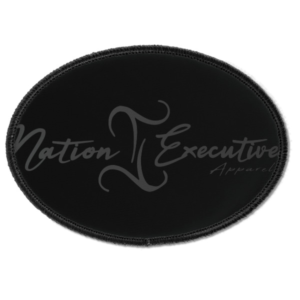 Custom Design Your Own Iron On Oval Patch