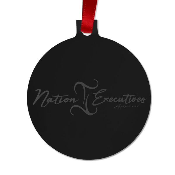 Custom Design Your Own Metal Ball Ornament - Double-Sided