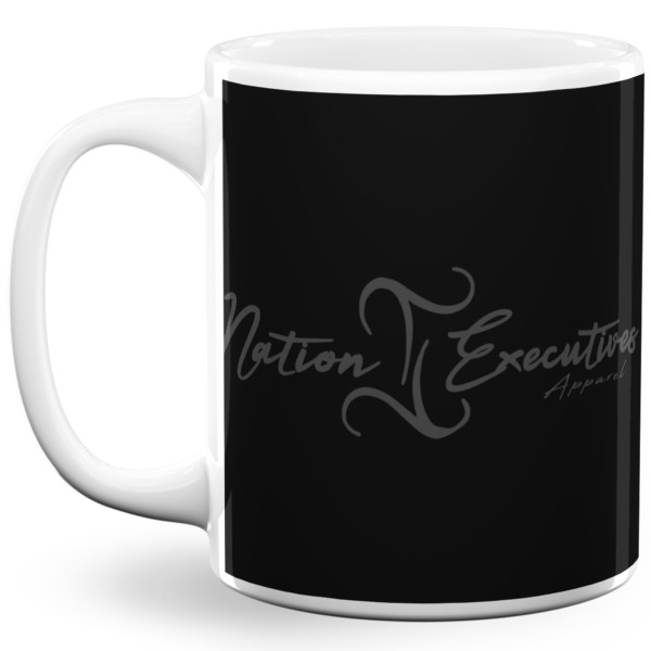 Custom Design Your Own 11 oz Coffee Mug - White