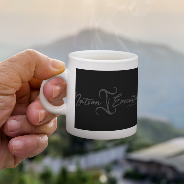 Custom Design Your Own Single Shot Espresso Cup - Single