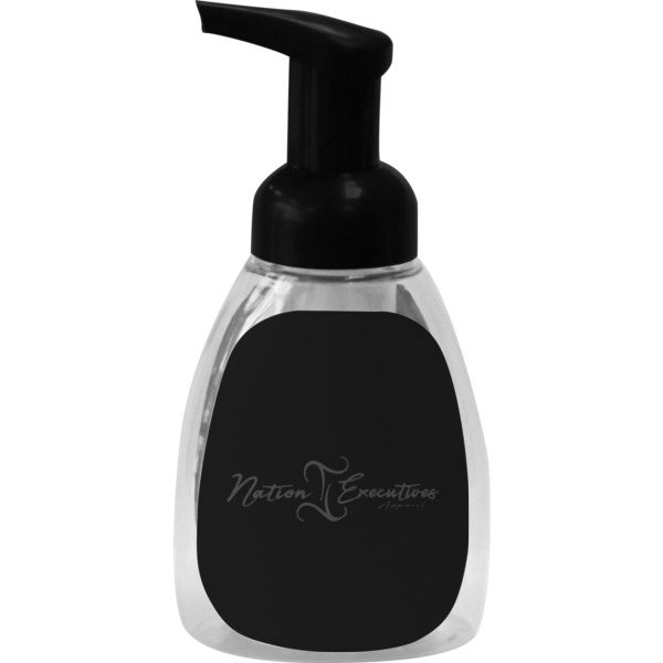 Custom Design Your Own Foam Soap Bottle - Black