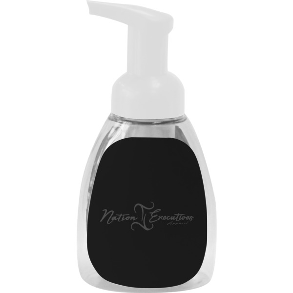 Custom Design Your Own Foam Soap Bottle - White