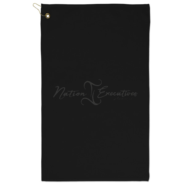 Custom Design Your Own Golf Towel - Poly-Cotton Blend