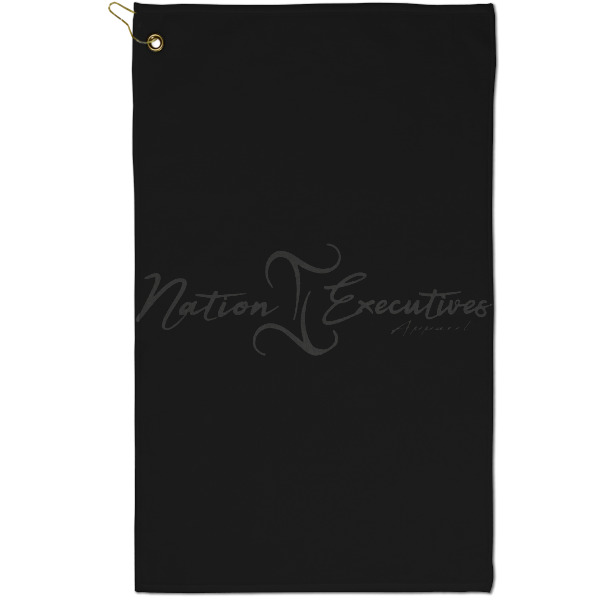 Custom Design Your Own Golf Towel - Poly-Cotton Blend - Small