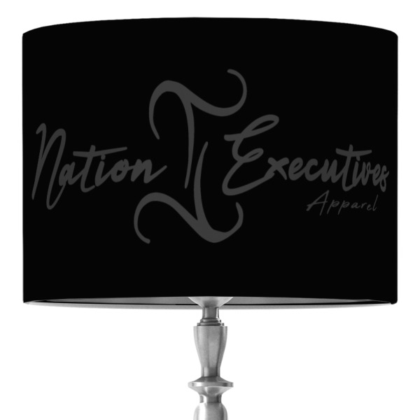 Custom Design Your Own 16" Drum Lamp Shade - Fabric