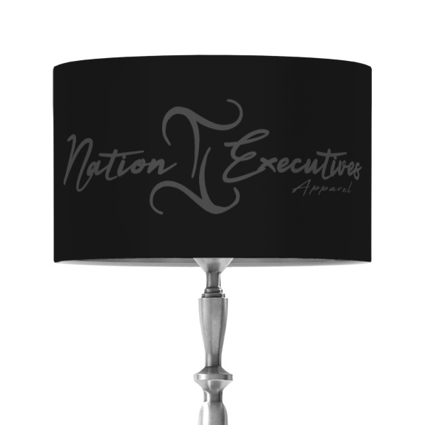 Custom Design Your Own 12" Drum Lamp Shade - Fabric