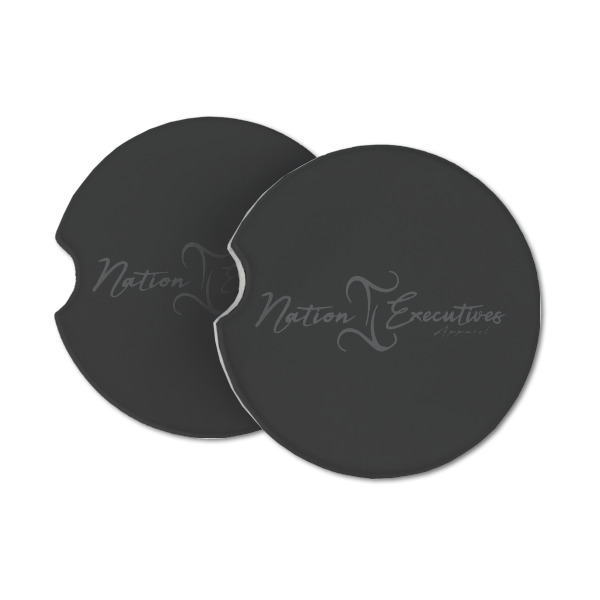 Custom Design Your Own Sandstone Car Coasters - Set of 2