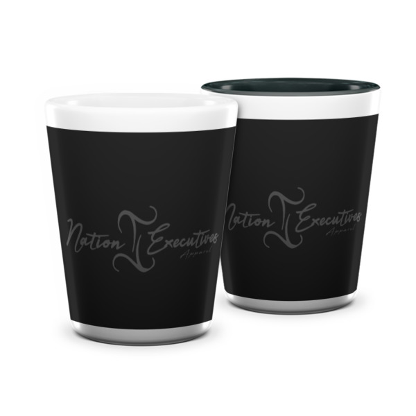 Custom Design Your Own Ceramic Shot Glass - 1.5 oz