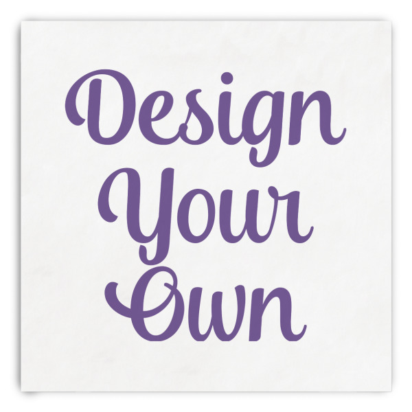 Custom Design Your Own Paper Dinner Napkins