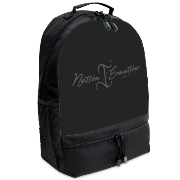 Custom Design Your Own Backpack - Black