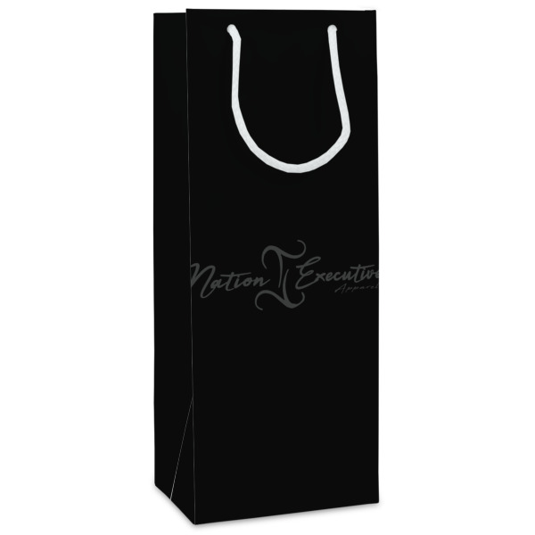 Custom Design Your Own Wine Gift Bags - Gloss