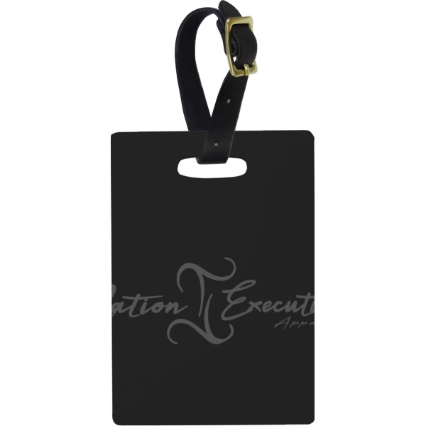 Custom Design Your Own Plastic Luggage Tag - Rectangular