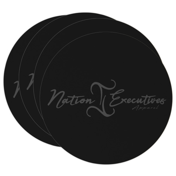 Custom Design Your Own Round Paper Coasters