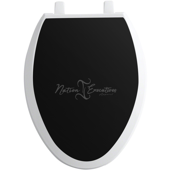 Custom Design Your Own Toilet Seat Decal - Elongated