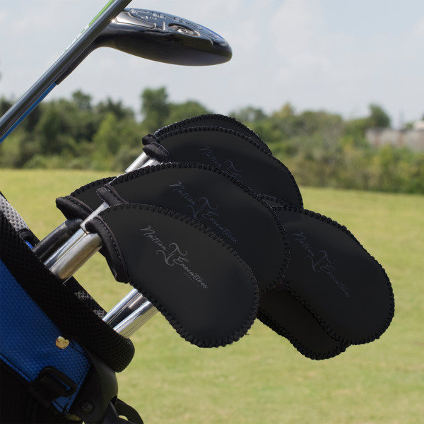 Custom Design Your Own Golf Club Iron Cover - Set of 9