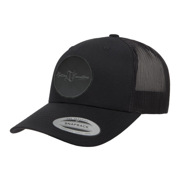 Custom Design Your Own Trucker Hat - Black