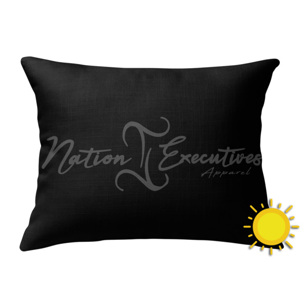 Custom Design Your Own Outdoor Throw Pillow - Rectangular