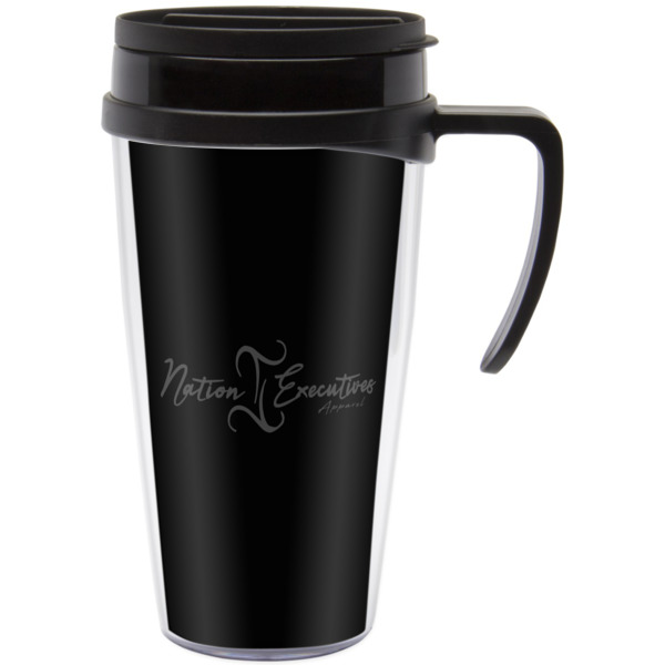 Custom Design Your Own Acrylic Travel Mug with Handle