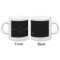 Custom Design - Single Shot Espresso Cup - Single - Front & Back