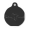 Custom Design - Round Pet ID Tag - Small - Front View