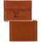 Custom Design - Leather Business Card Holder Front Back Single Sided - Apvl