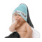 Custom Design - Baby Hooded Towel on Child