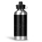 Custom Design - Aluminum Water Bottle - Silver