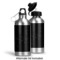 Custom Design - Aluminum Water Bottle - Alternate lid options