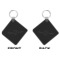 Custom Design - Diamond Keychain (Front + Back)