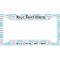 Custom Design - License Plate Frame - Style A