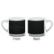 Custom Design - Double Shot Espresso Cup - Single - Front & Back