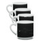 Custom Design - Double Shot Espresso Mugs - Set of 4 Front