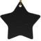 Custom Design - Ceramic Flat Ornament - Star (Front)