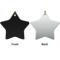 Custom Design - Ceramic Flat Ornament - Star Front & Back (APPROVAL)