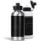 Custom Design - Aluminum Water Bottles - MAIN (white &silver)