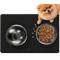 Custom Design - Dog Food Mat - Small LIFESTYLE