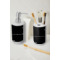 Custom Design - Ceramic Bathroom Accessories - LIFESTYLE (toothbrush holder & soap dispenser)