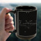 Custom Design - 15oz. Black Mug - Lifestyle