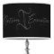 Custom Design - 16" Drum Lampshade - ON STAND (Poly Film)