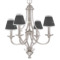 Custom Design - Chandelier Shade Shade - Lifestyle (On chandelier)