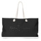 Custom Design - Large Rope Tote Bag - Front View