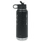 Custom Design - Laser Engraved Water Bottles - Front & Back Engraving - Side View