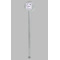 Custom Design - Clear Plastic 7" Stir Stick - Round - Single Stick