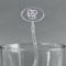 Custom Design - Clear Plastic 7" Stir Stick - Oval - Main