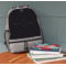 Custom Design - Large Backpack - Gray - On Desk