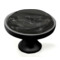 Custom Design - Black Custom Cabinet Knob (Side)