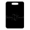 Custom Design - Metal Luggage Tag - Front Without Strap